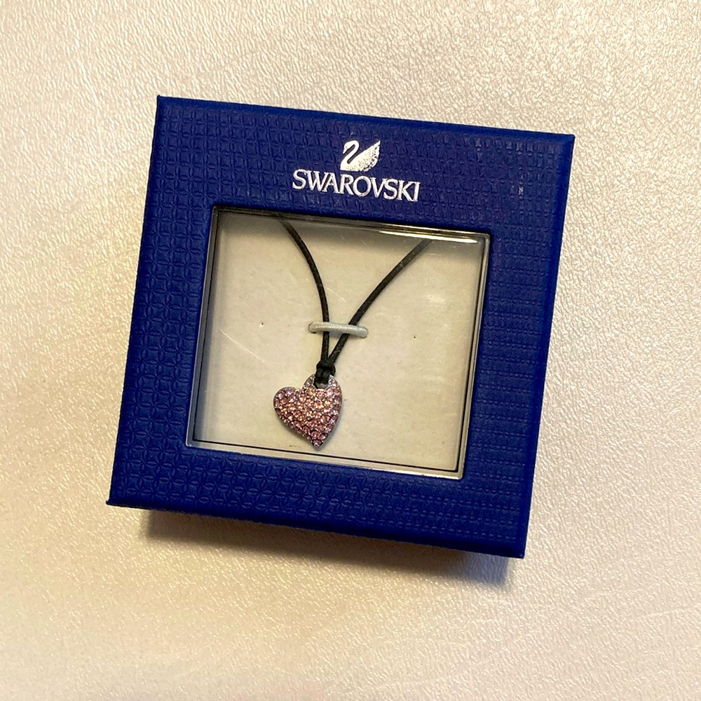 Swarovski heart necklace